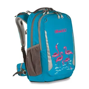Školní batoh Boll Schoolmate Artwork collection 18 l turquoise flamingos